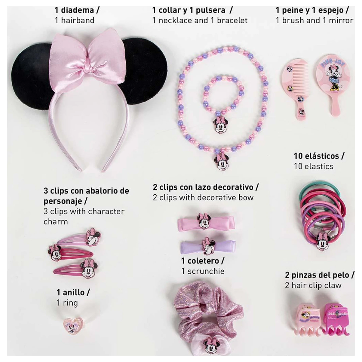 Disney Minnie Makeover ékszer és hajkiegészítő szett termékfotó
