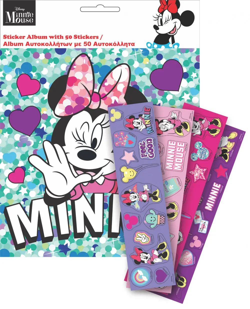 Disney Minnie matricás album 50 db matricával termékfotó
