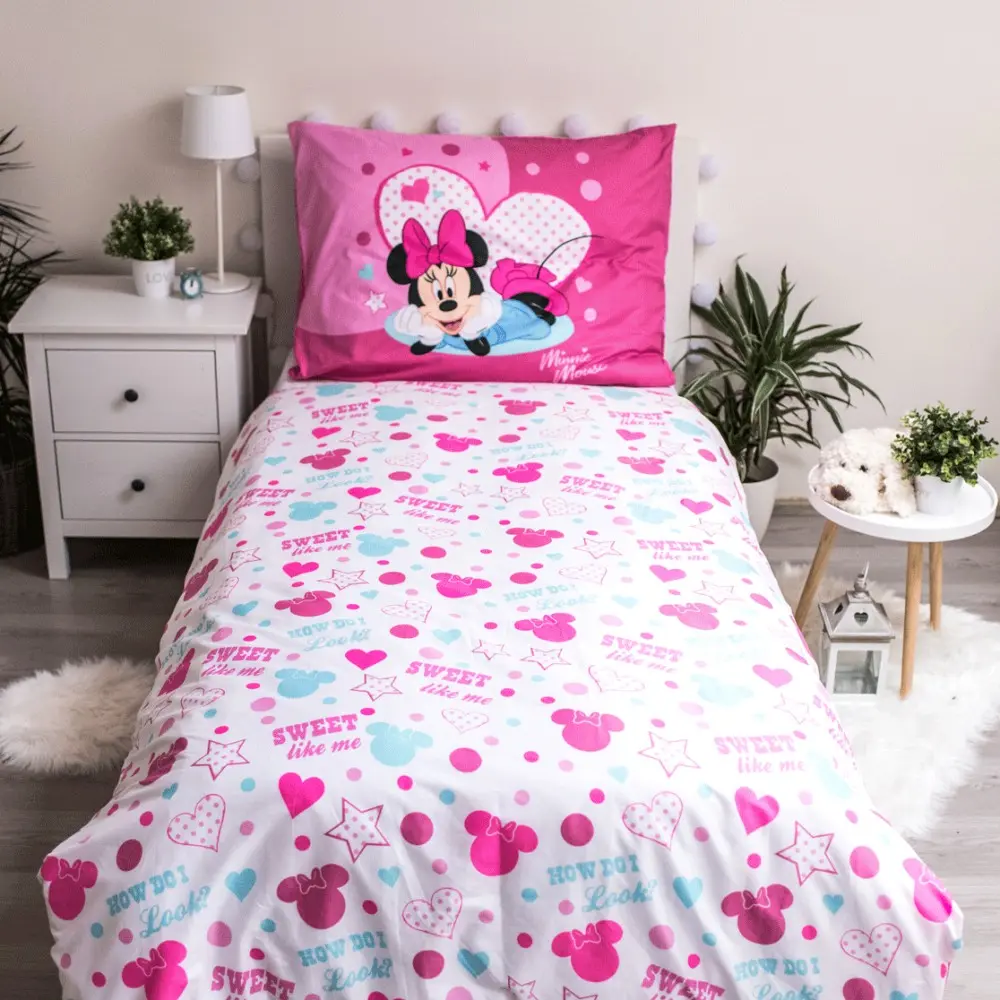 Disney Minnie mikroszálas ágyneműhuzat 140×200cm, 70×90 cm termékfotó