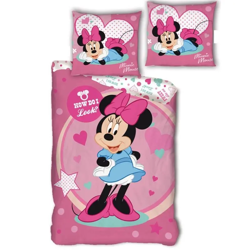 Disney Minnie mikroszálas ágyneműhuzat egyszemélyes ágyra termékfotó