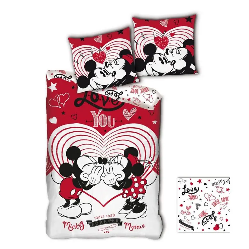 Disney Minnie mikroszálas ágyneműhuzat egyszemélyes ágyra termékfotó