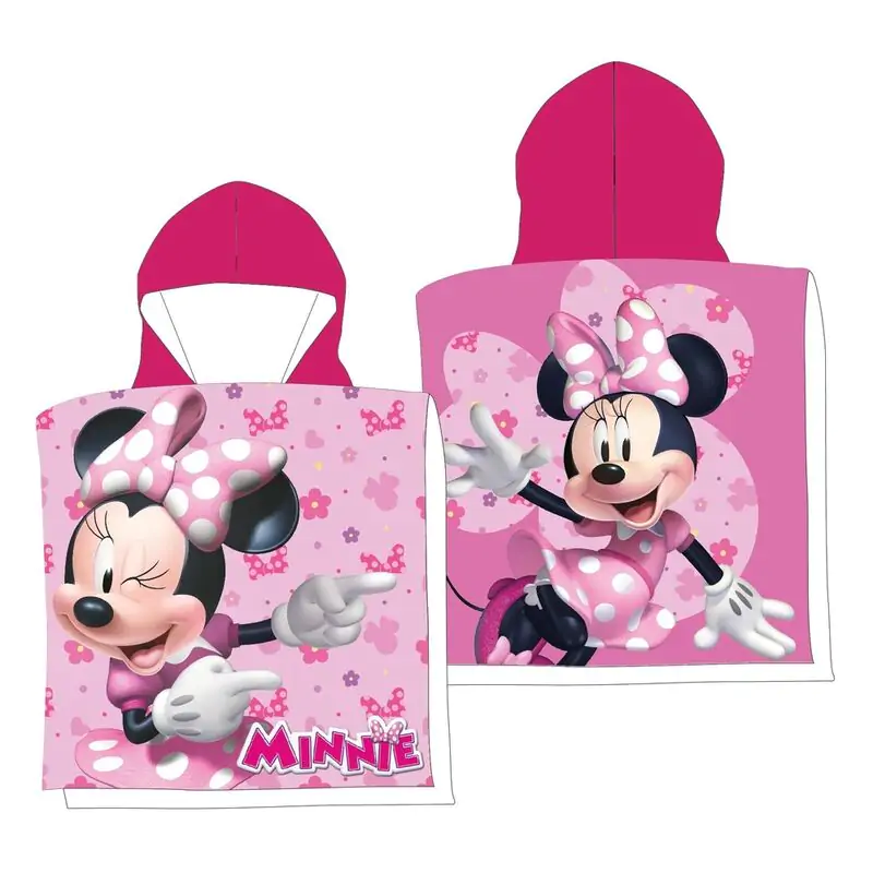 Disney Minnie microfibre poncho beach towel termékfotó