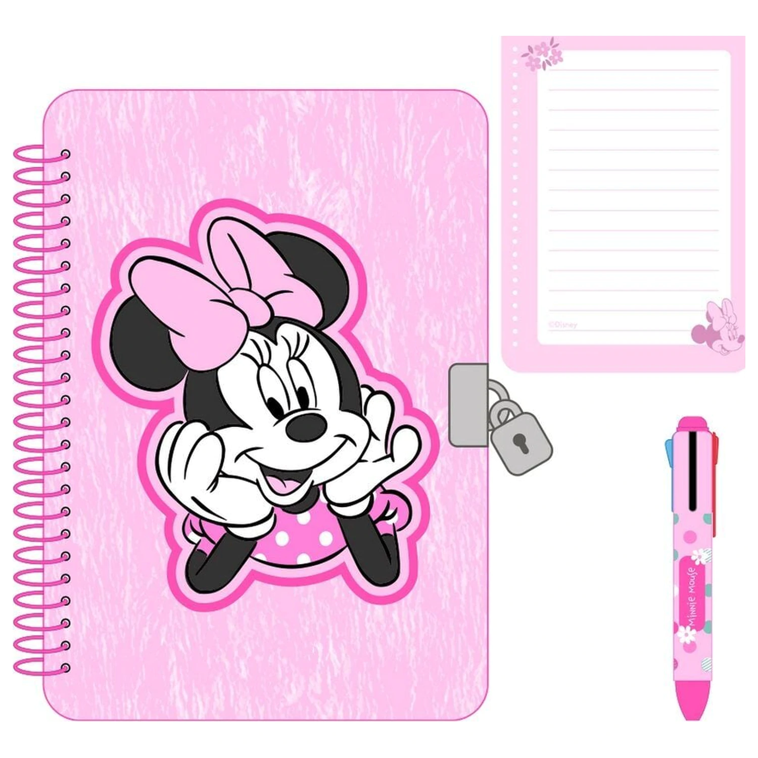 Disney Minnie Minty keményfedeles füzet és 4 színű toll termékfotó