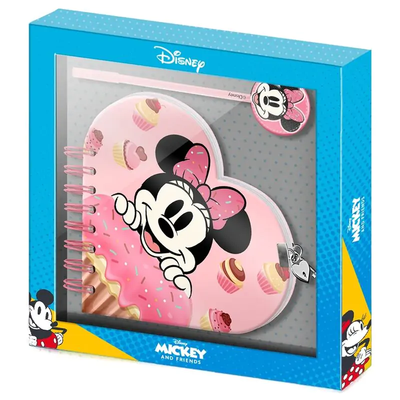 Disney Minnie Muffin Notizbuch und Stift Set termékfotó