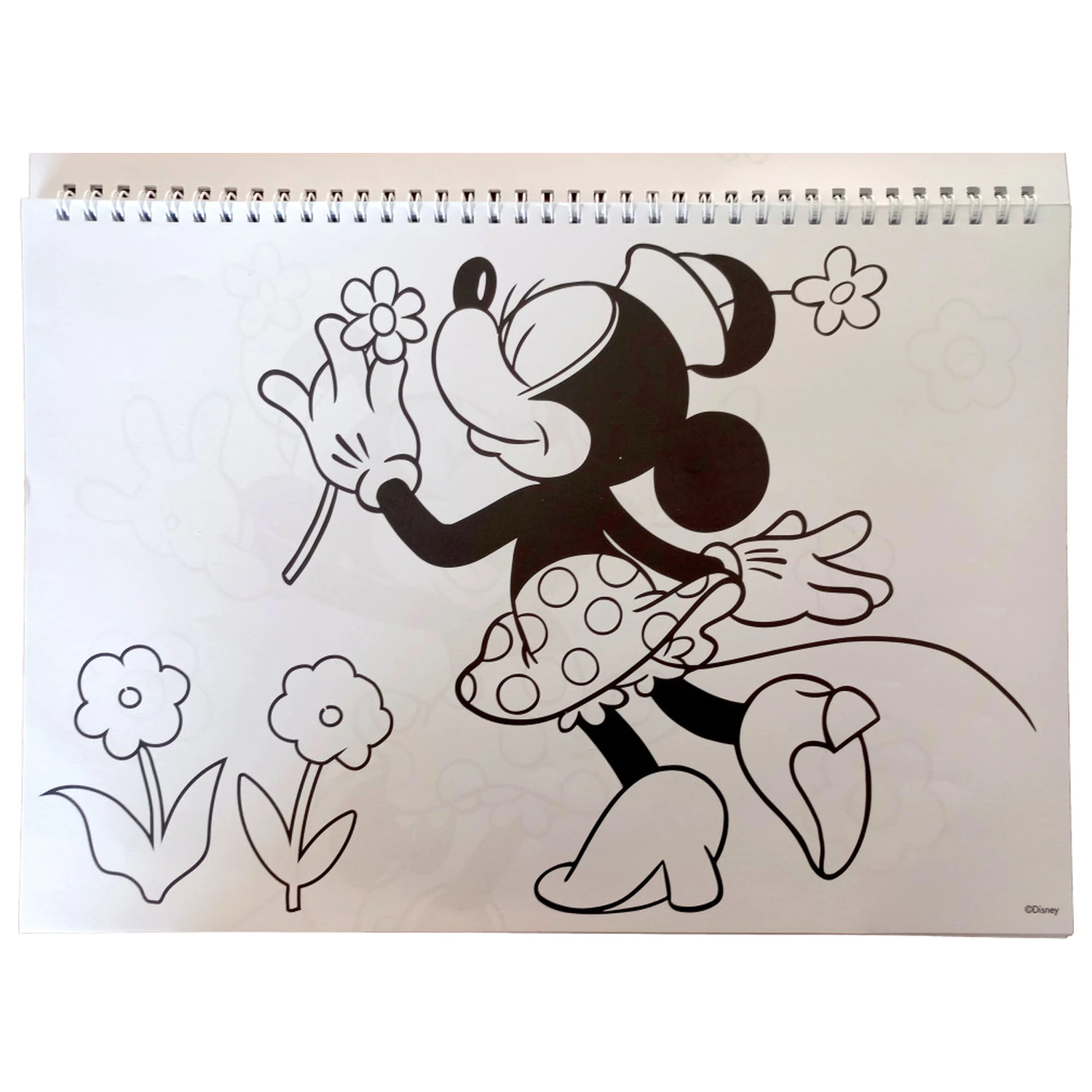 Disney Minnie Nomadic Spirit A/4 spirál vázlatfüzet 40 lapos matricával termékfotó