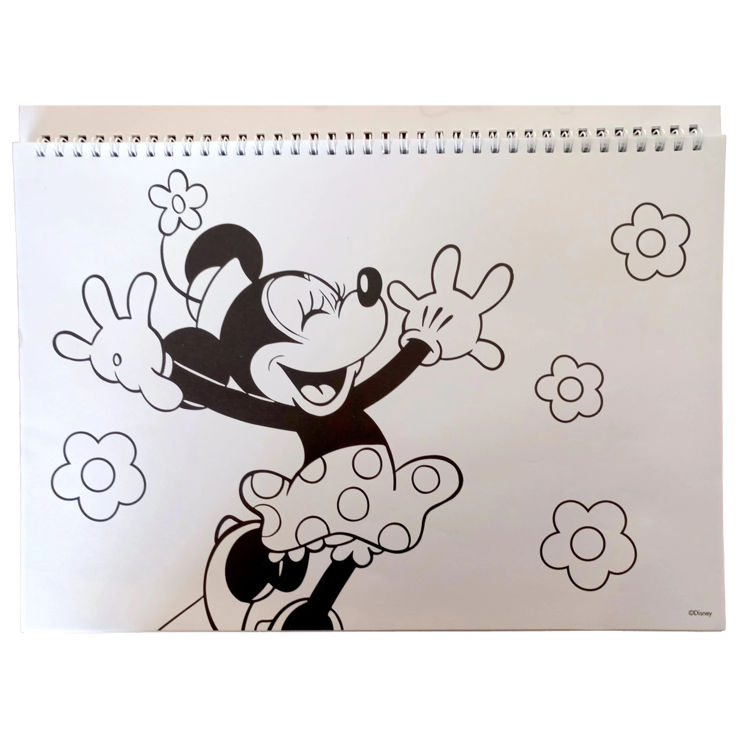 Disney Minnie Nomadic Spirit A/4 spirál vázlatfüzet 40 lapos matricával termékfotó