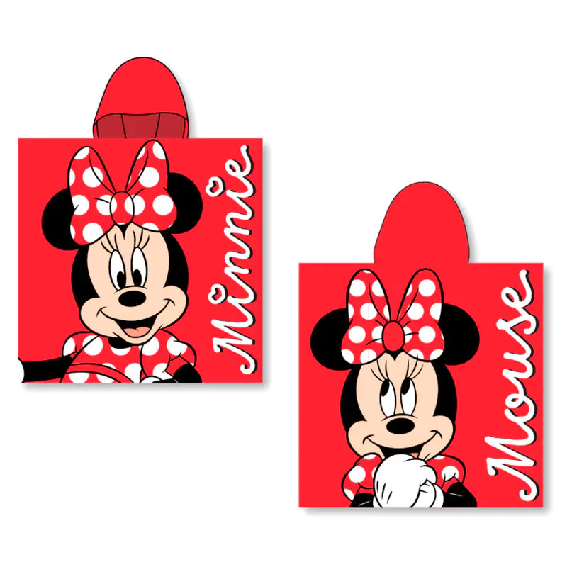 Disney Minnie cotton poncho towel termékfotó