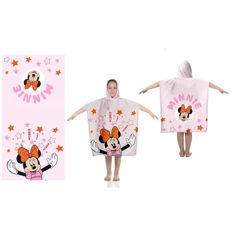 Disney Minnie pamut poncsó törölköző termékfotó