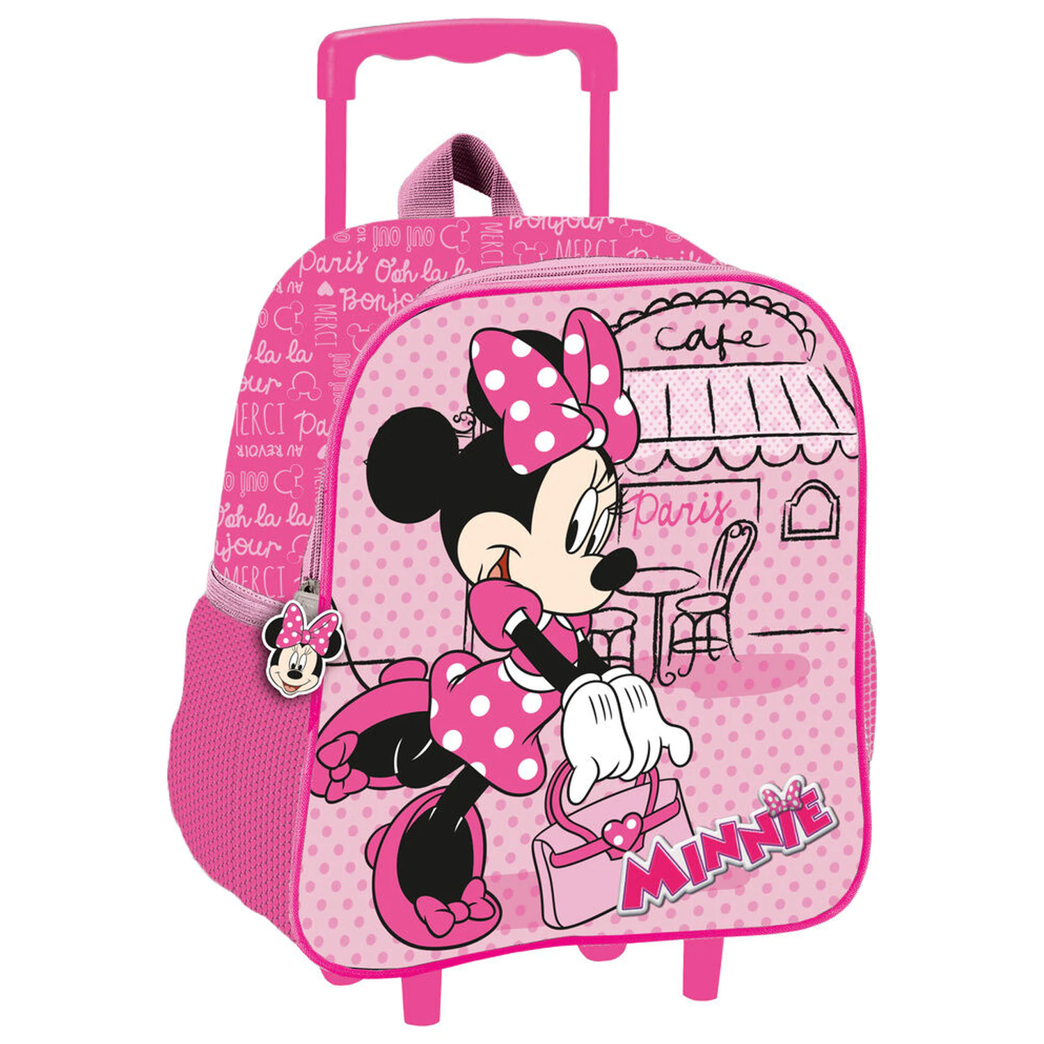 Disney Minnie Paris 3D gurulós táska 32cm termékfotó