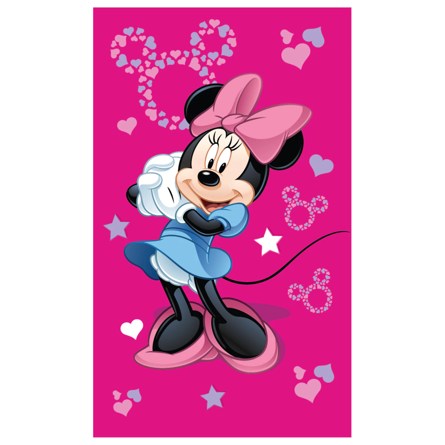 Disney Minnie Pink kéztörlő, arctörlő, törölköző  termékfotó