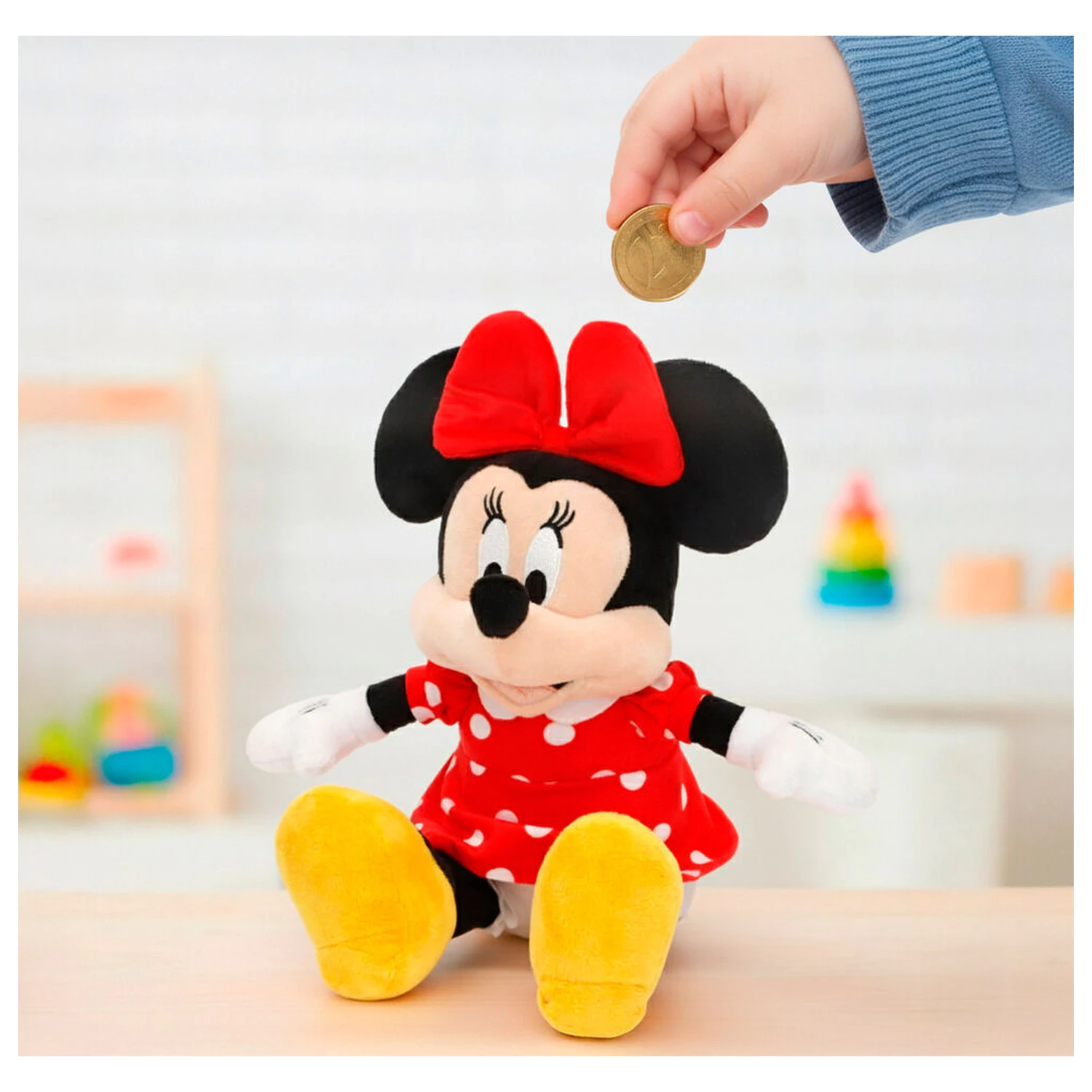 Disney Minnie plüss persely 20cm termékfotó
