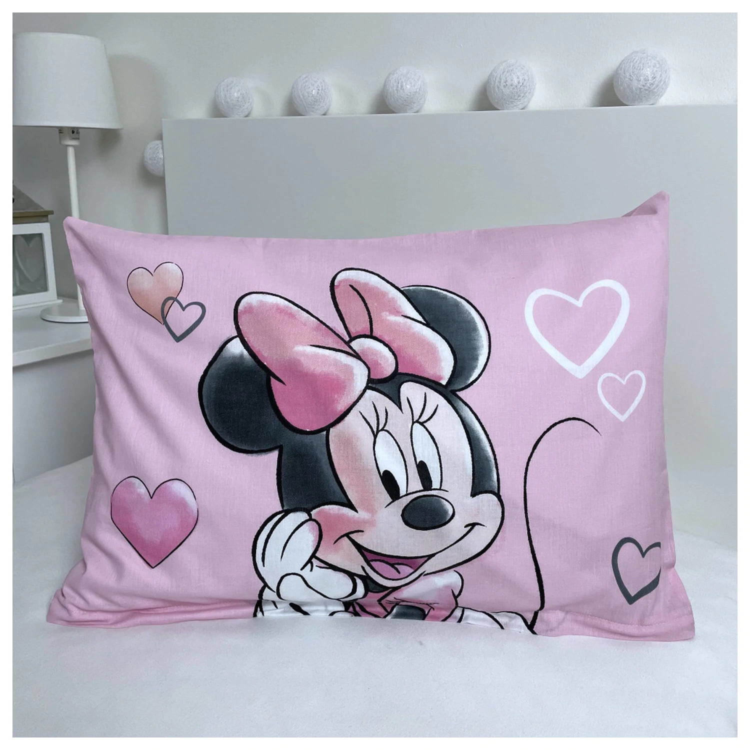 Disney Minnie Powder Pink gyerek, ovis ágyneműhuzat termékfotó