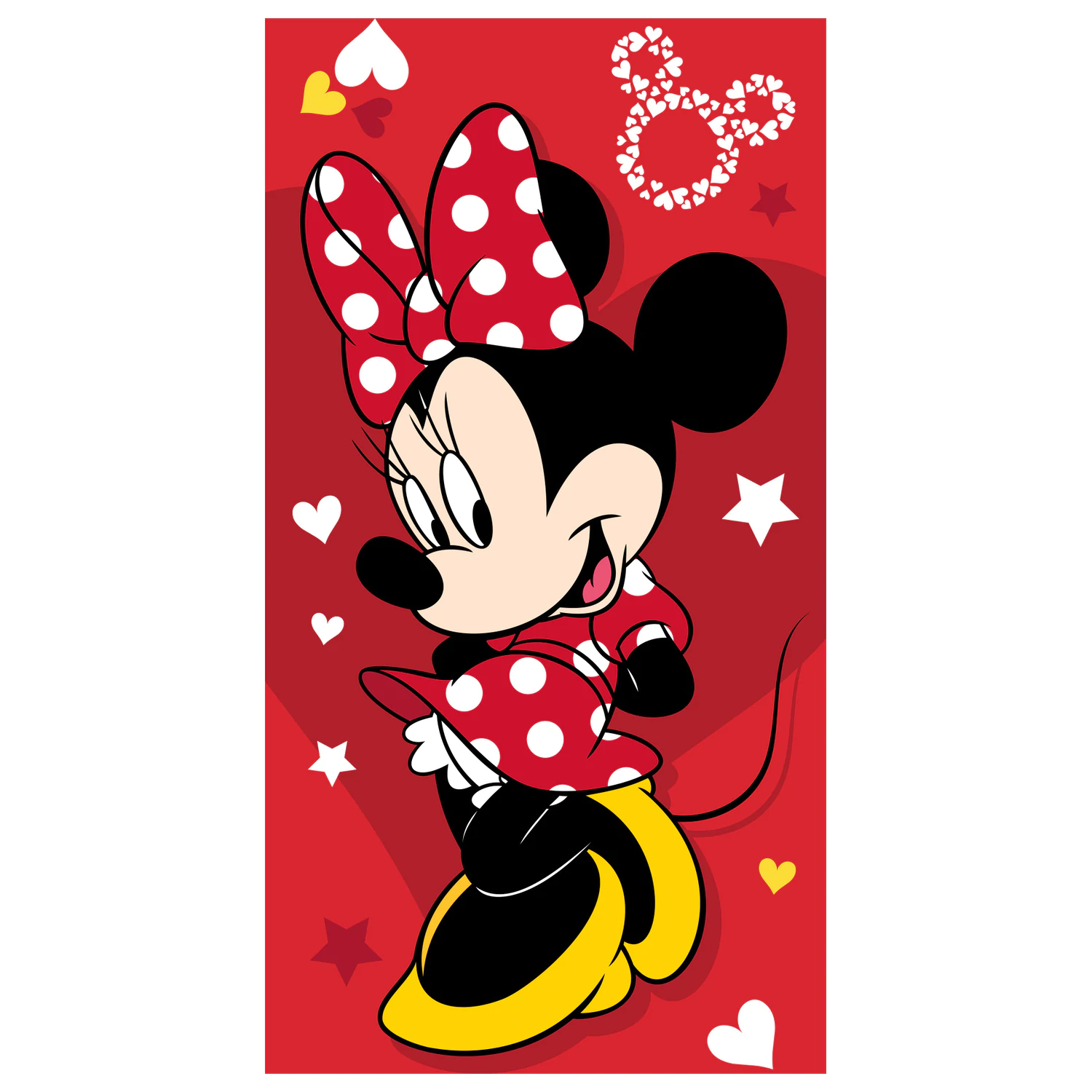 Disney Minnie Pretty in Red törölköző   termékfotó