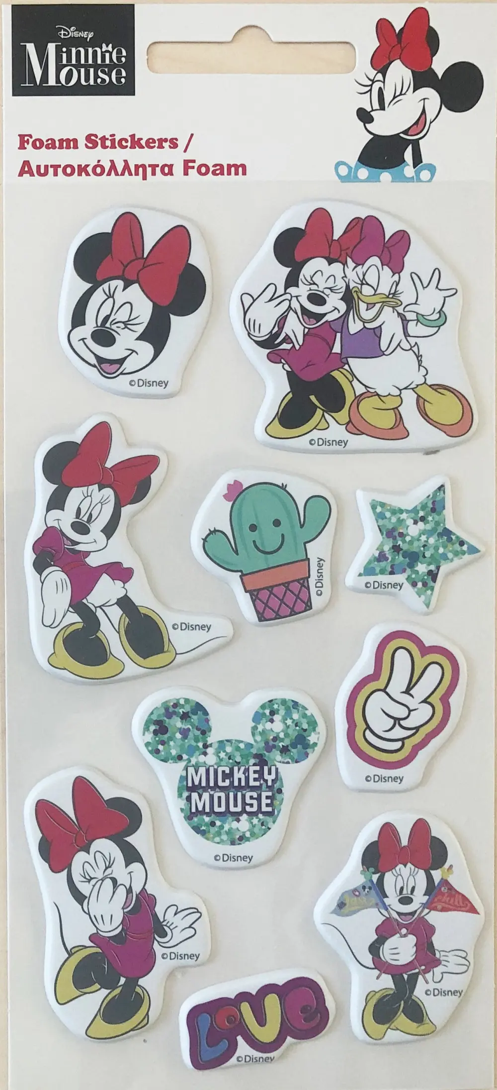 Disney Minnie pufi szivacs matrica szett termékfotó