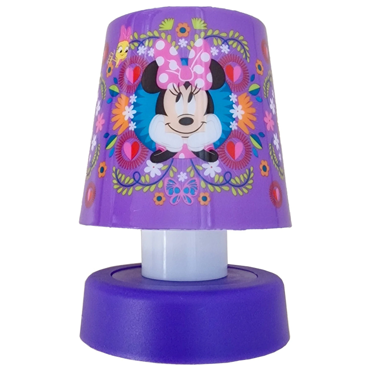 Disney Minnie Purple mini asztali lámpa 11 cm termékfotó