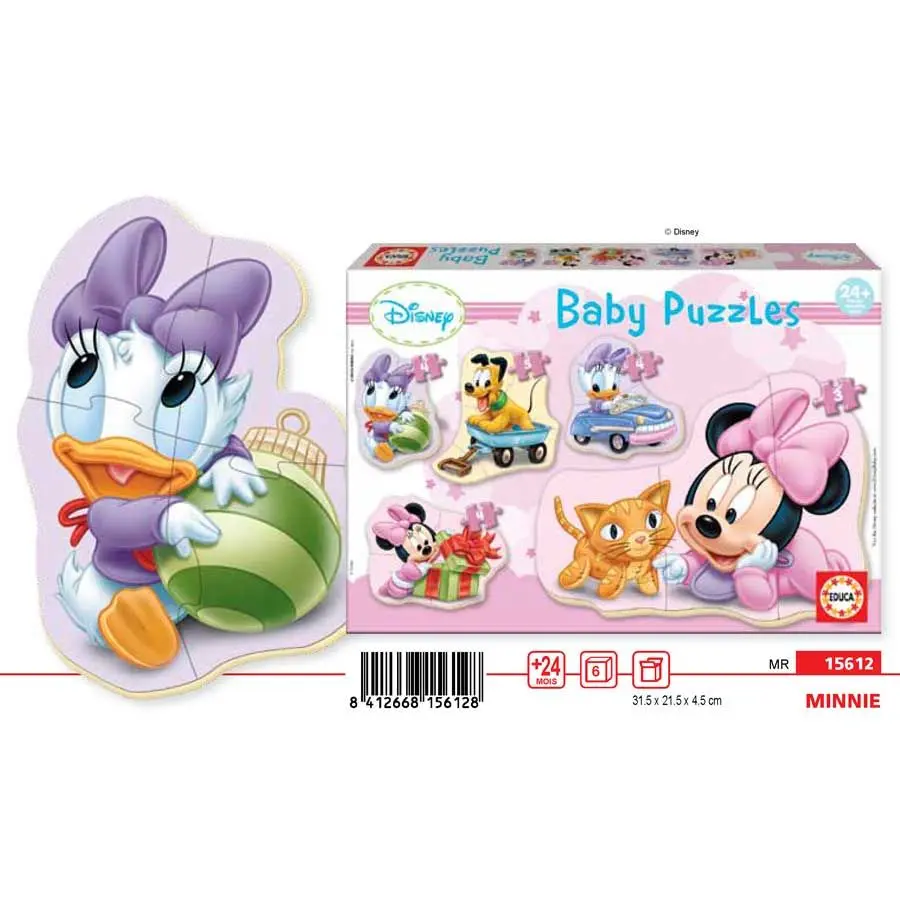 Disney Minnie puzzle 3-5db-os termékfotó