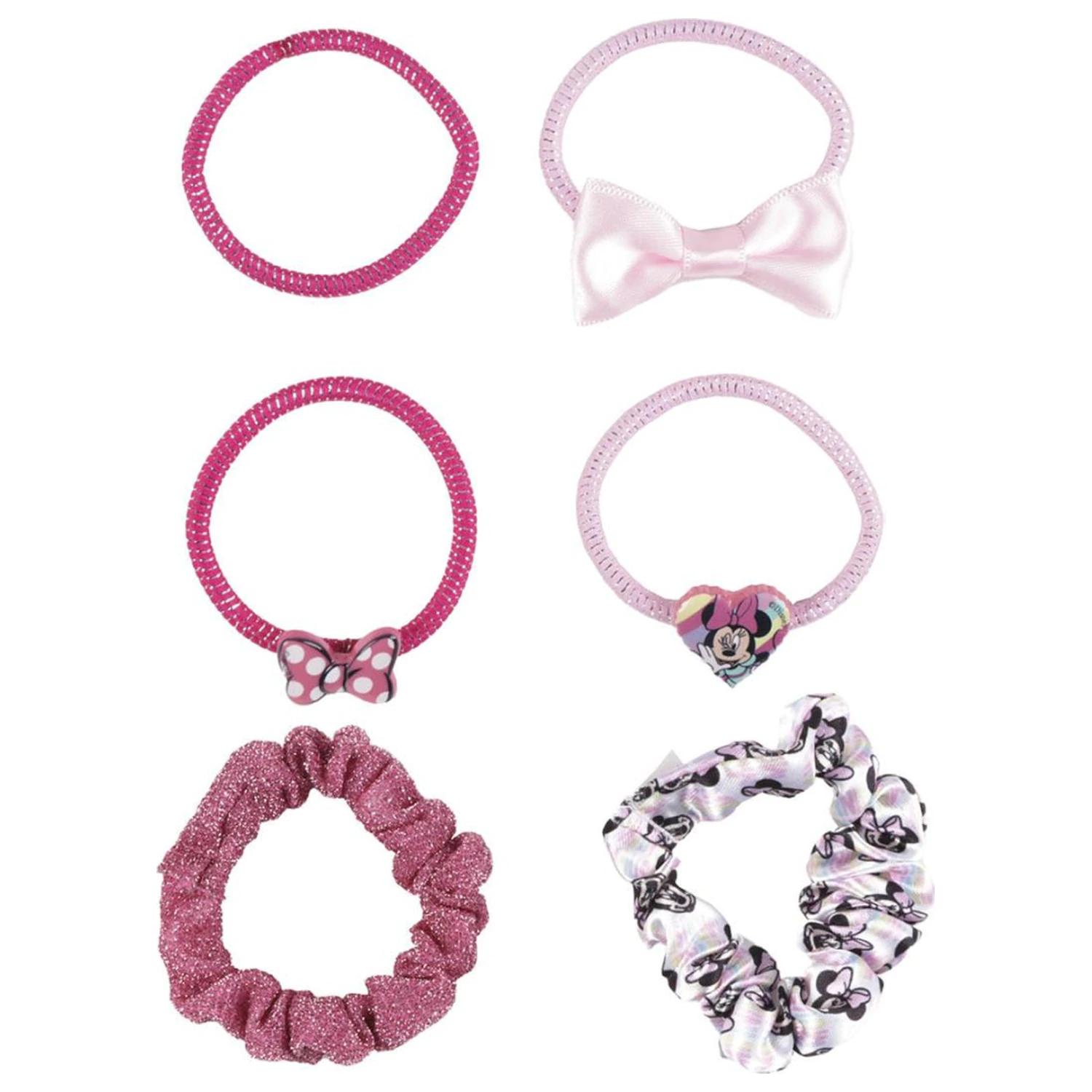 Disney Minnie Rainbow hajgumi szett 6 db-os termékfotó