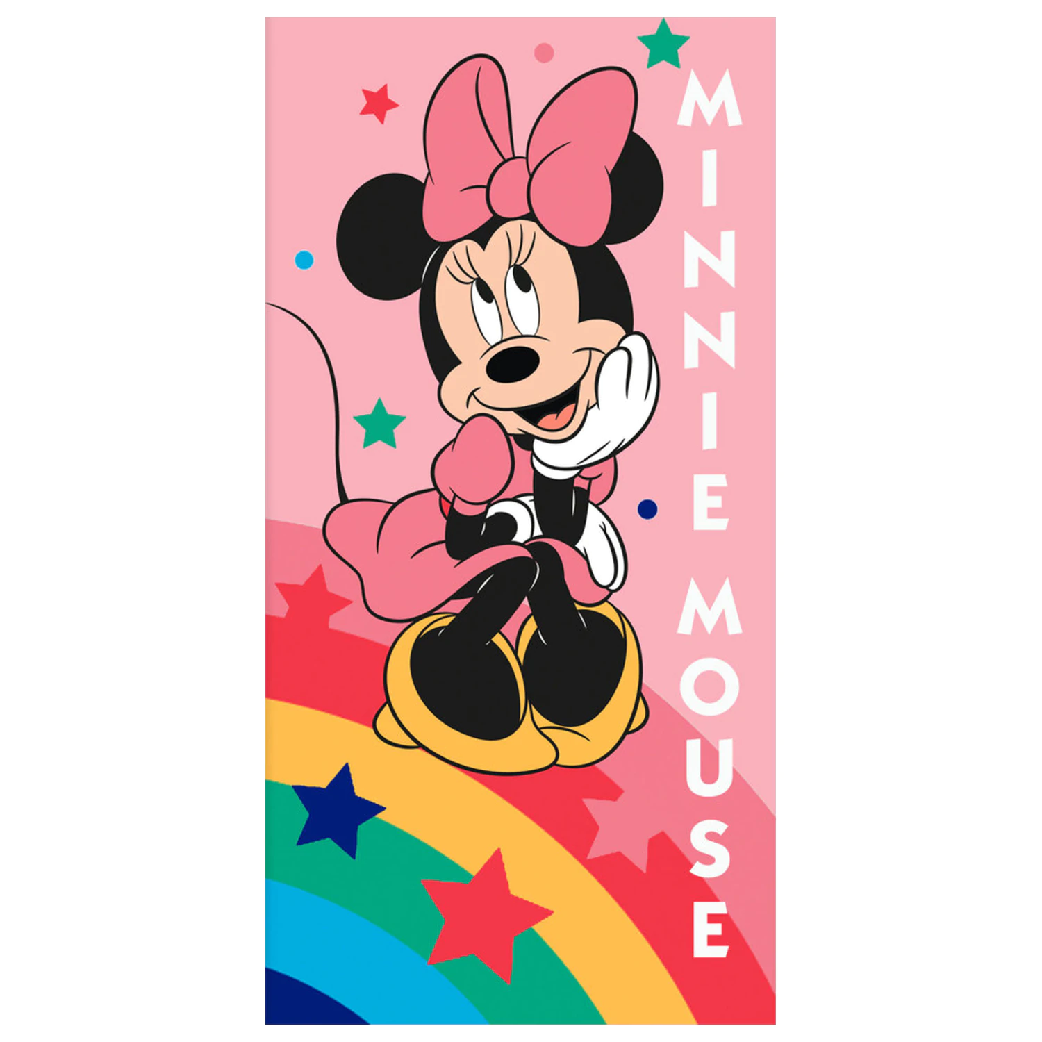 Disney Minnie Rainbow Star törölköző  termékfotó