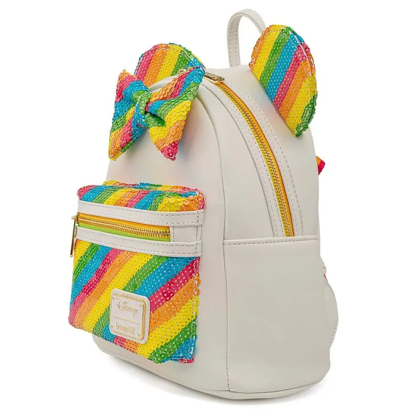 Loungefly Disney Minnie Rainbow backpack 26cm termékfotó