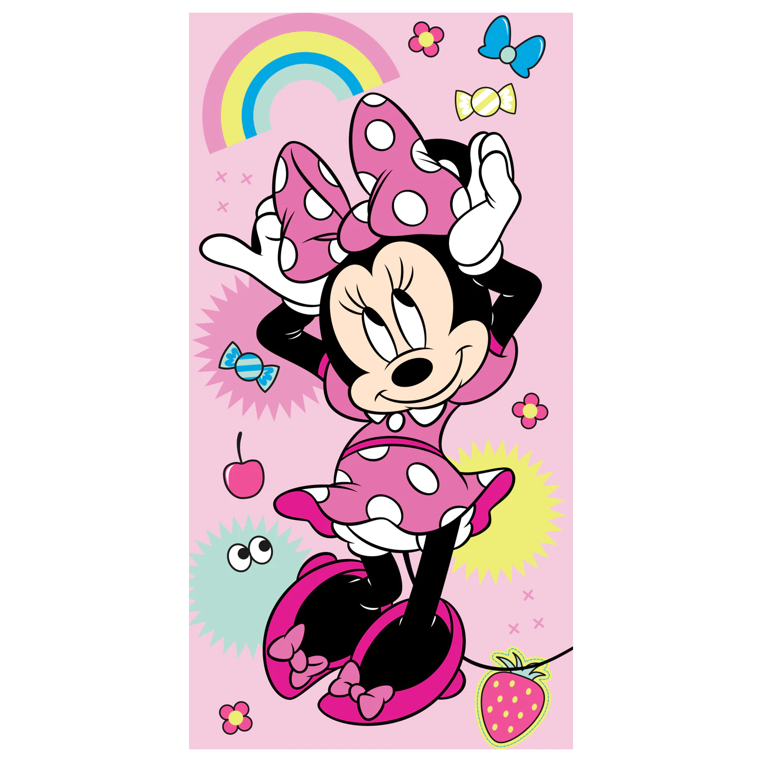 Disney Minnie Rainbow törölköző  termékfotó