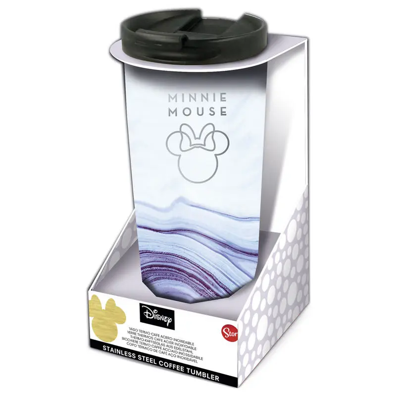 Disney Minnie rozsdamentes acél utazó kávésbögre 425ml termékfotó