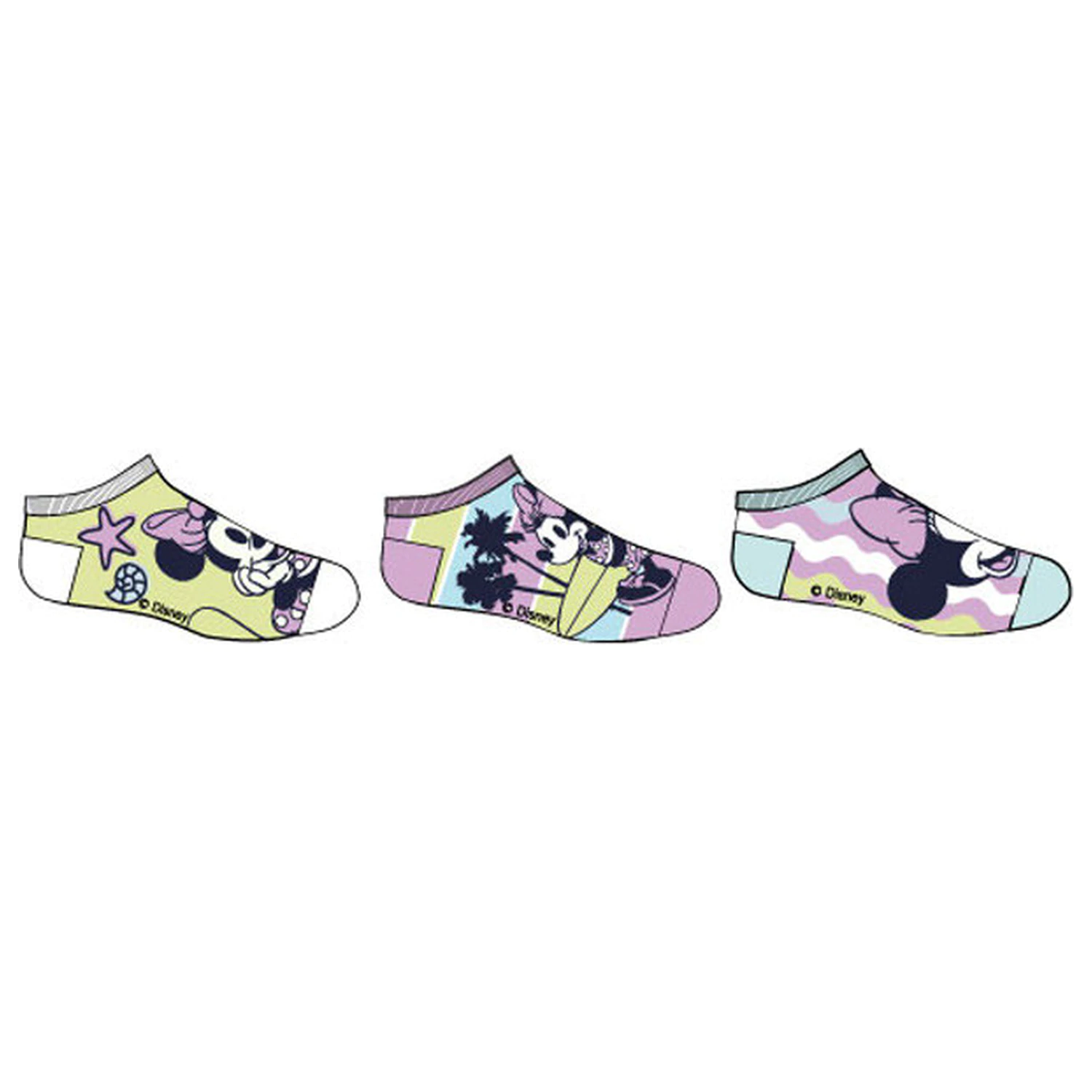 Disney Minnie Seaside Wave gyerek titokzokni 31/34 termékfotó