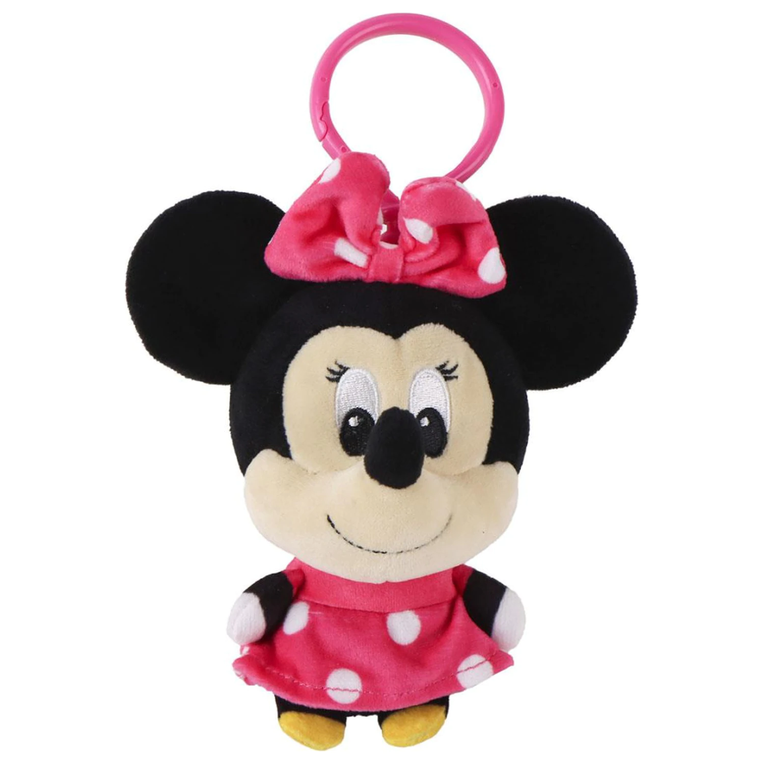 Disney Minnie Smile 3D plüss figura akasztóval, táskadísz 13 cm termékfotó
