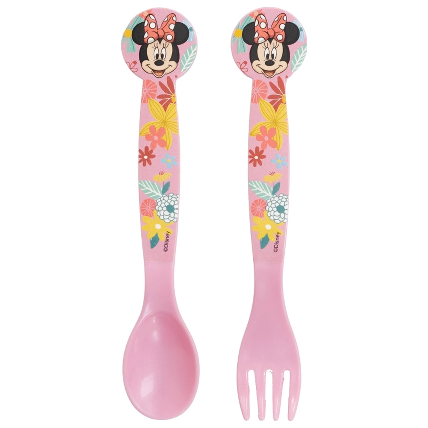 Disney Minnie Spring műanyag evőeszköz készlet - 2 darabos termékfotó