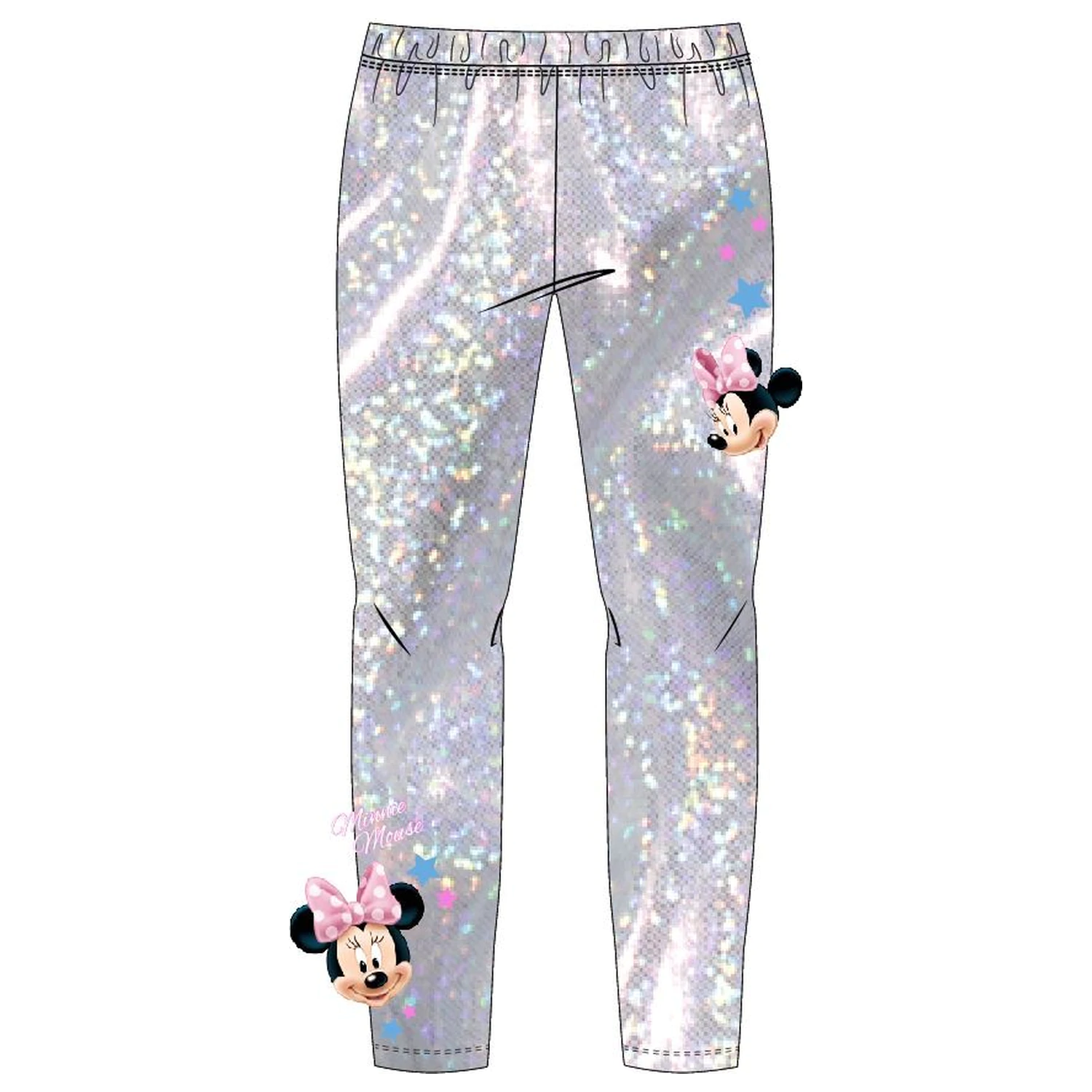 Disney Minnie Starlight hologrammos gyerek leggings 6 év / 116 cm termékfotó