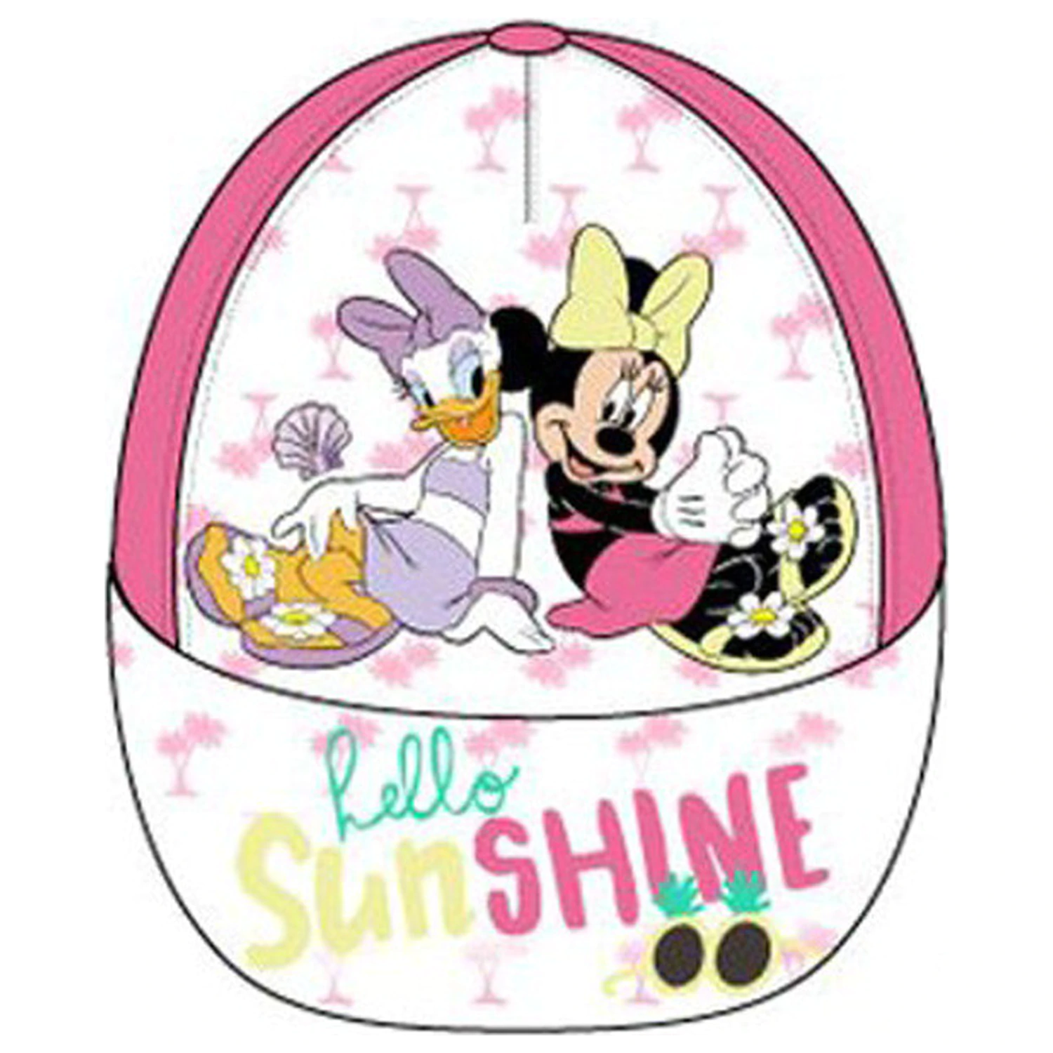 Disney Minnie Sunshine Pink baba baseball sapka 50 cm termékfotó
