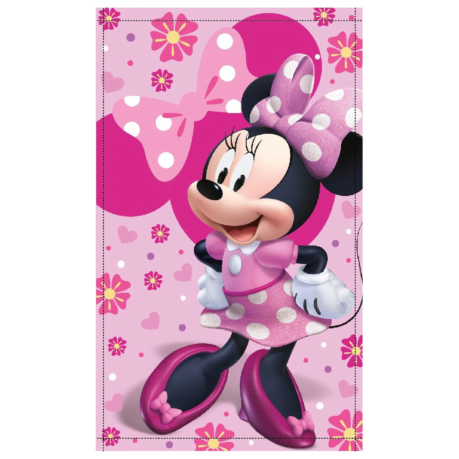 Disney Minnie Sweet Bow kéztörlő, arctörlő, törölköző 30x50cm termékfotó