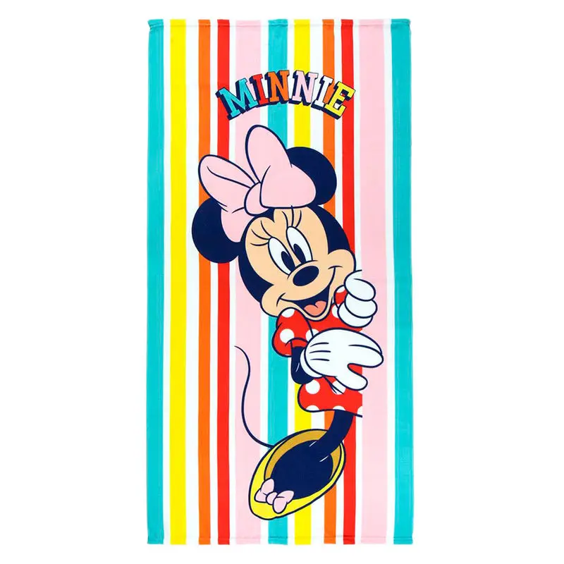 Disney Minnie Szalagos mikroszálas strand törölköző termékfotó