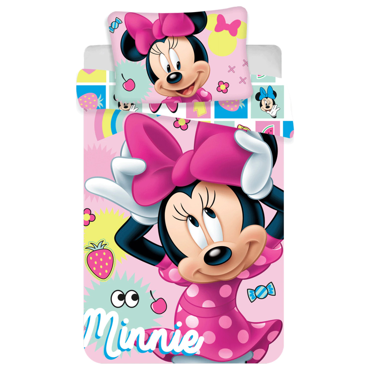 Disney Minnie Tidy gyerek, ovis ágyneműhuzat  termékfotó