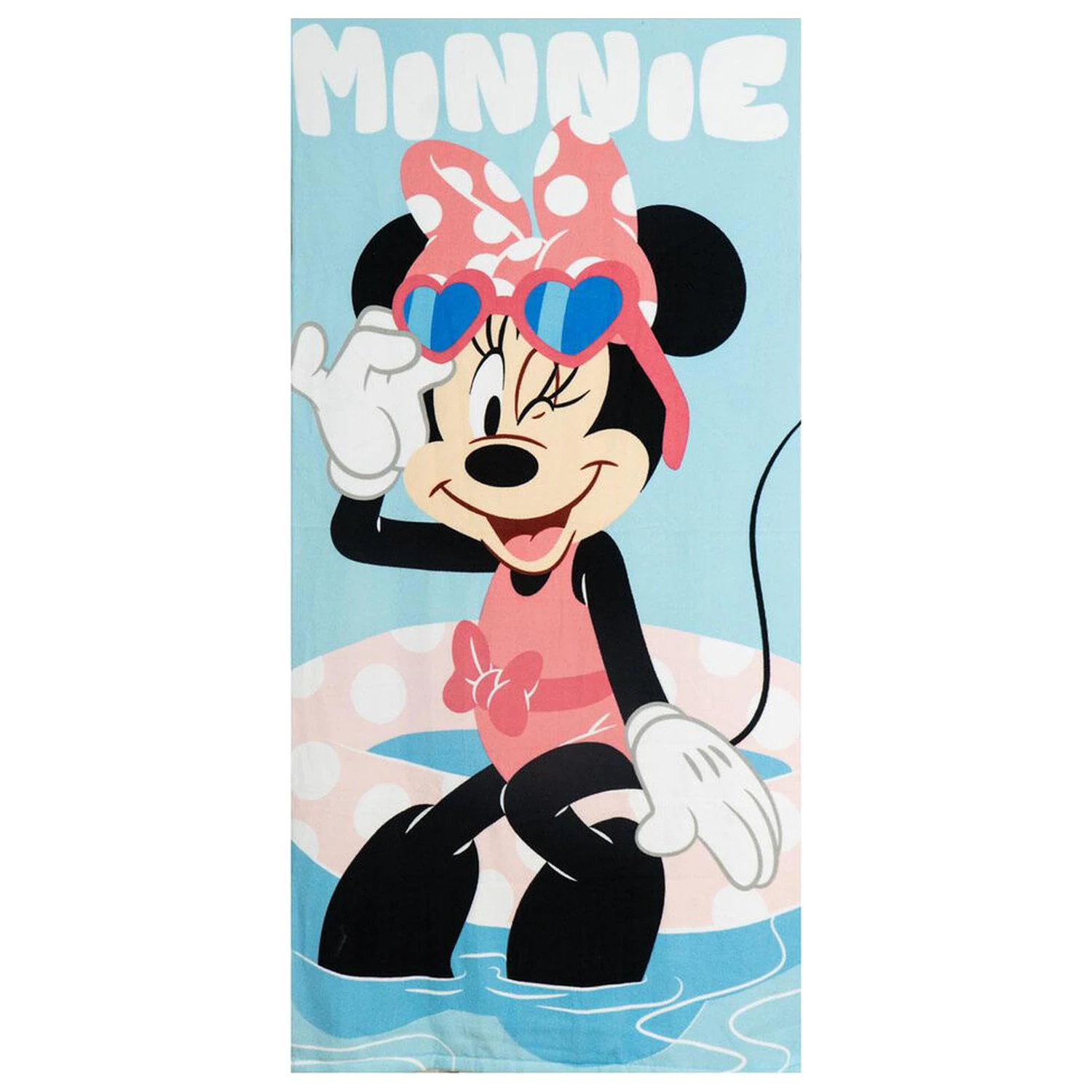 Disney Minnie törölköző és úszószemüveg csomag termékfotó