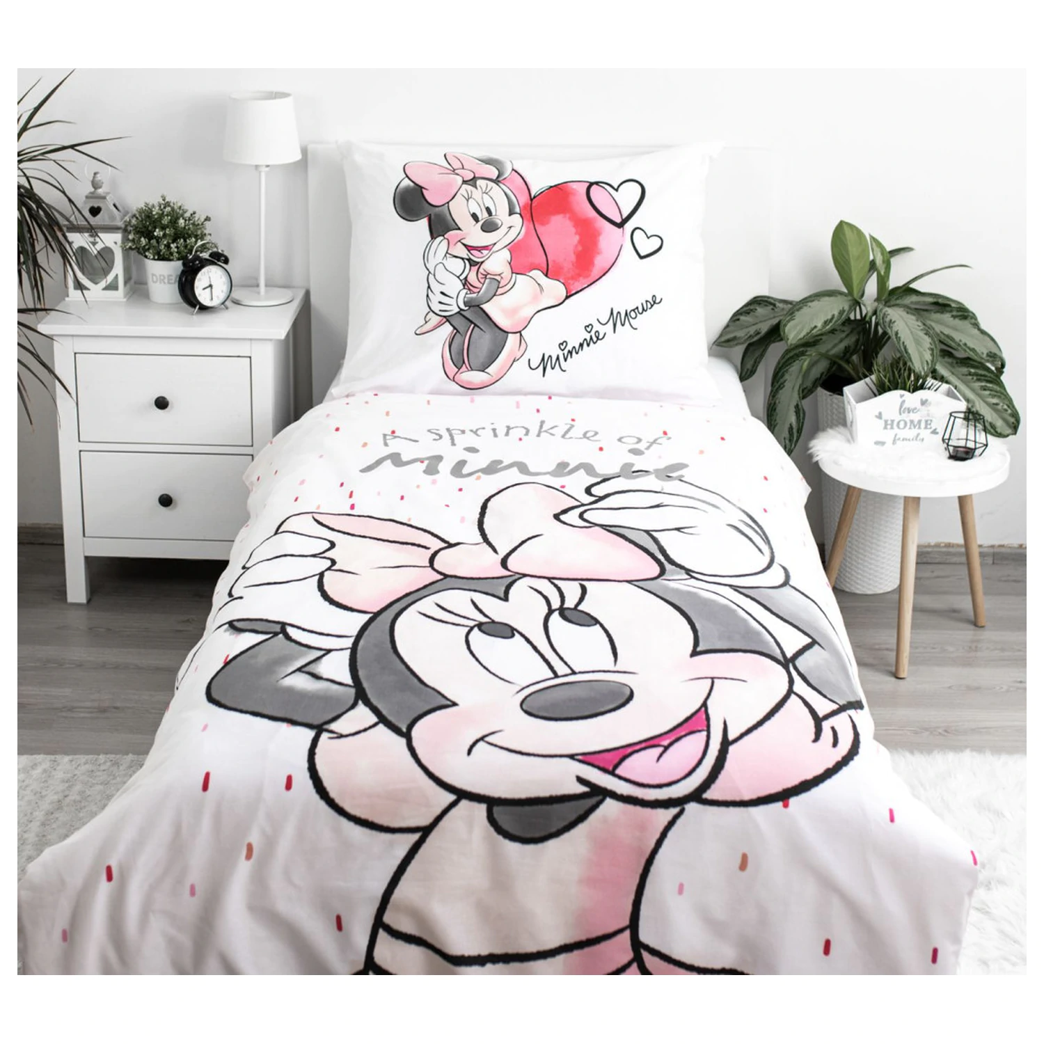 Disney Minnie White ágyneműhuzat  termékfotó