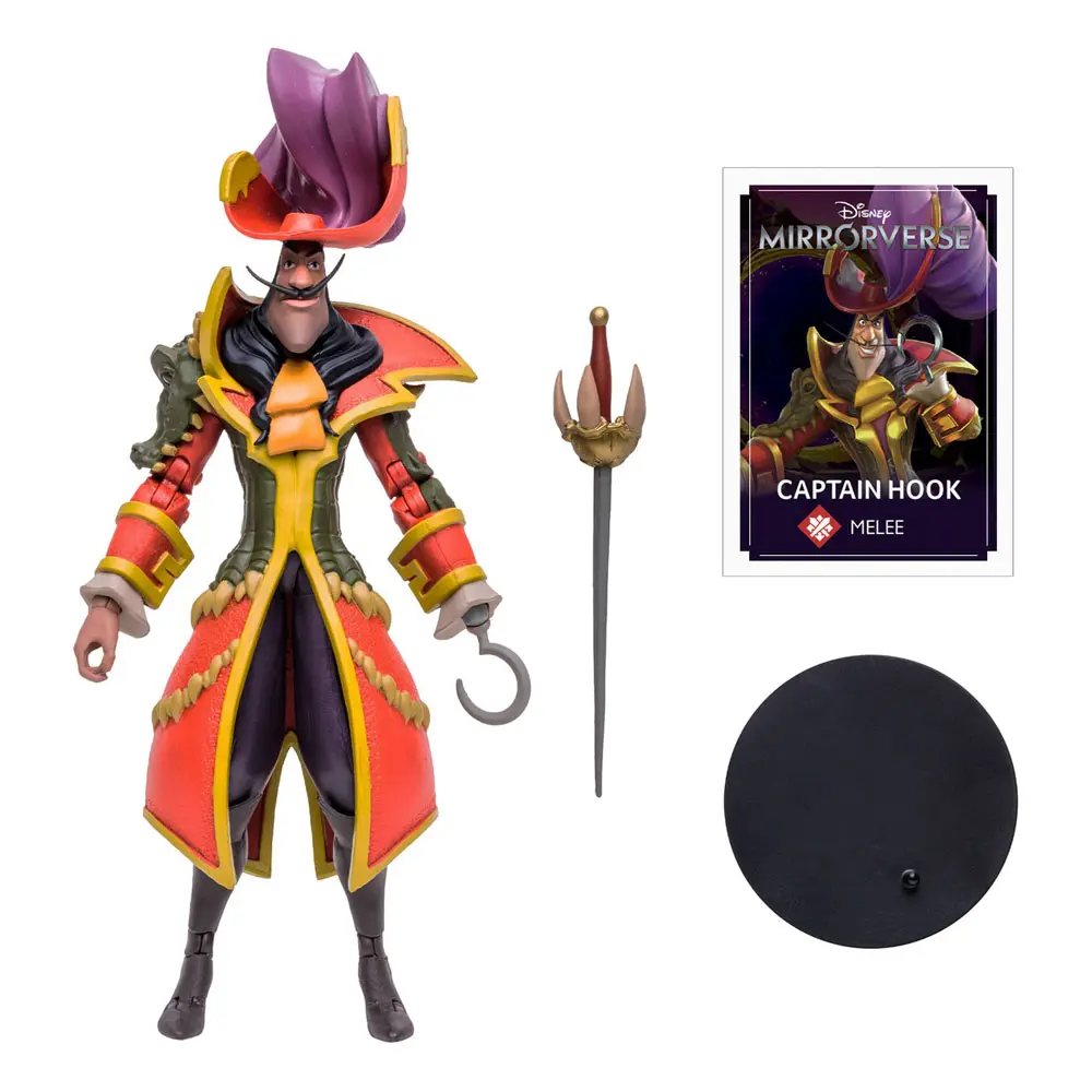 Disney Mirrorverse Captain Hook akciófigura 18 cm termékfotó