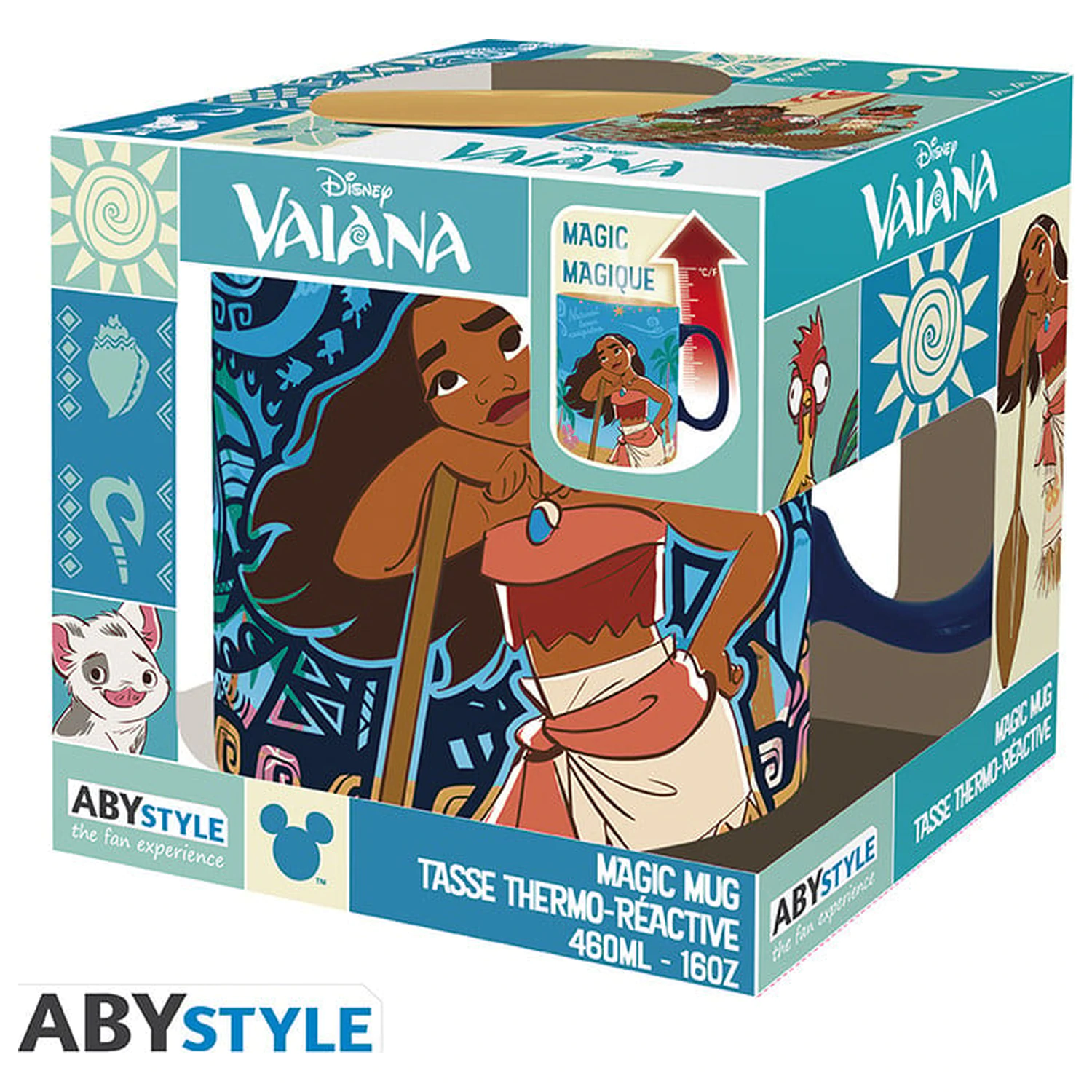 Disney Moana & Friends hőre változó bögre 460ml termékfotó