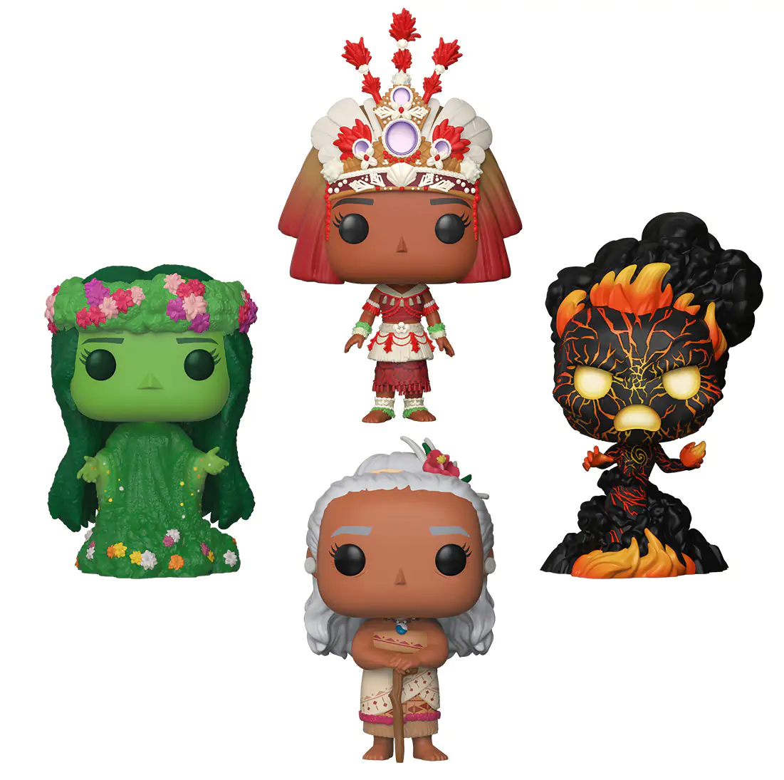 Disney Moana (GW) Funko POP! Movies Vinyl figura 4 db-os csomag 9 cm termékfotó
