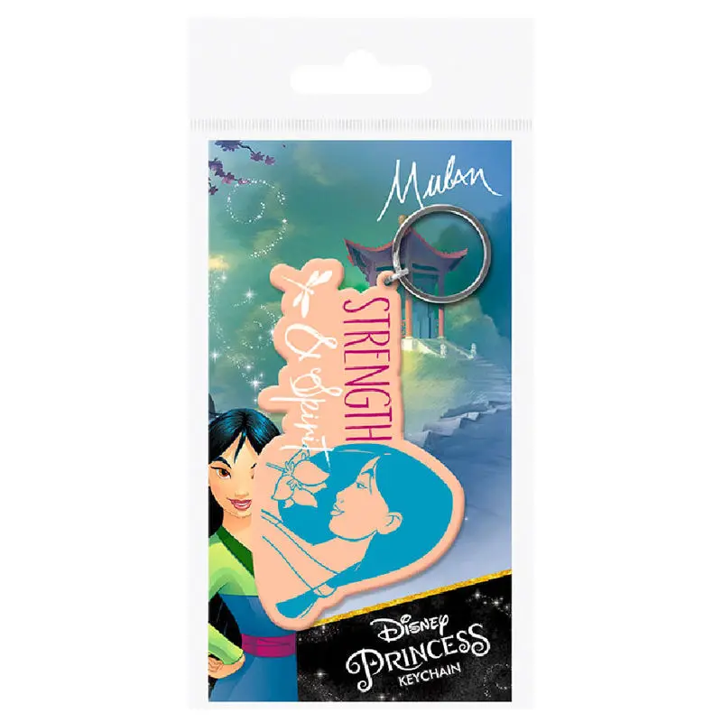 Disney Mulan Strenght és Spirit gumis kulcstartó termékfotó