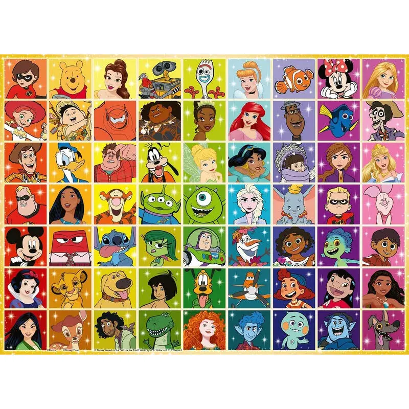 Disney Multicharacter puzzle 100db-os termékfotó