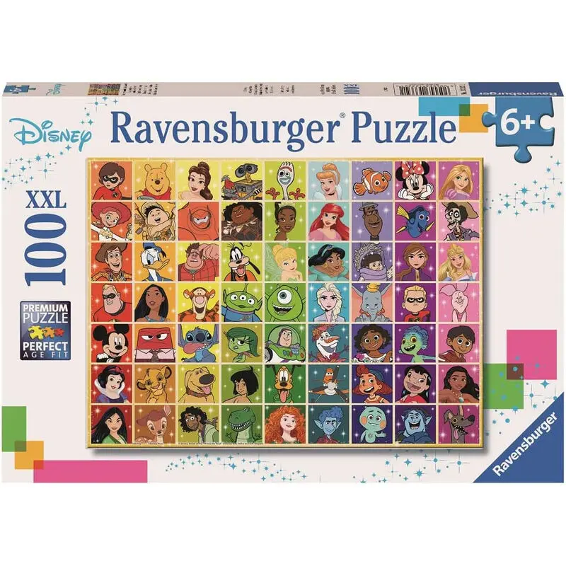 Disney Multicharacter puzzle 100db-os termékfotó