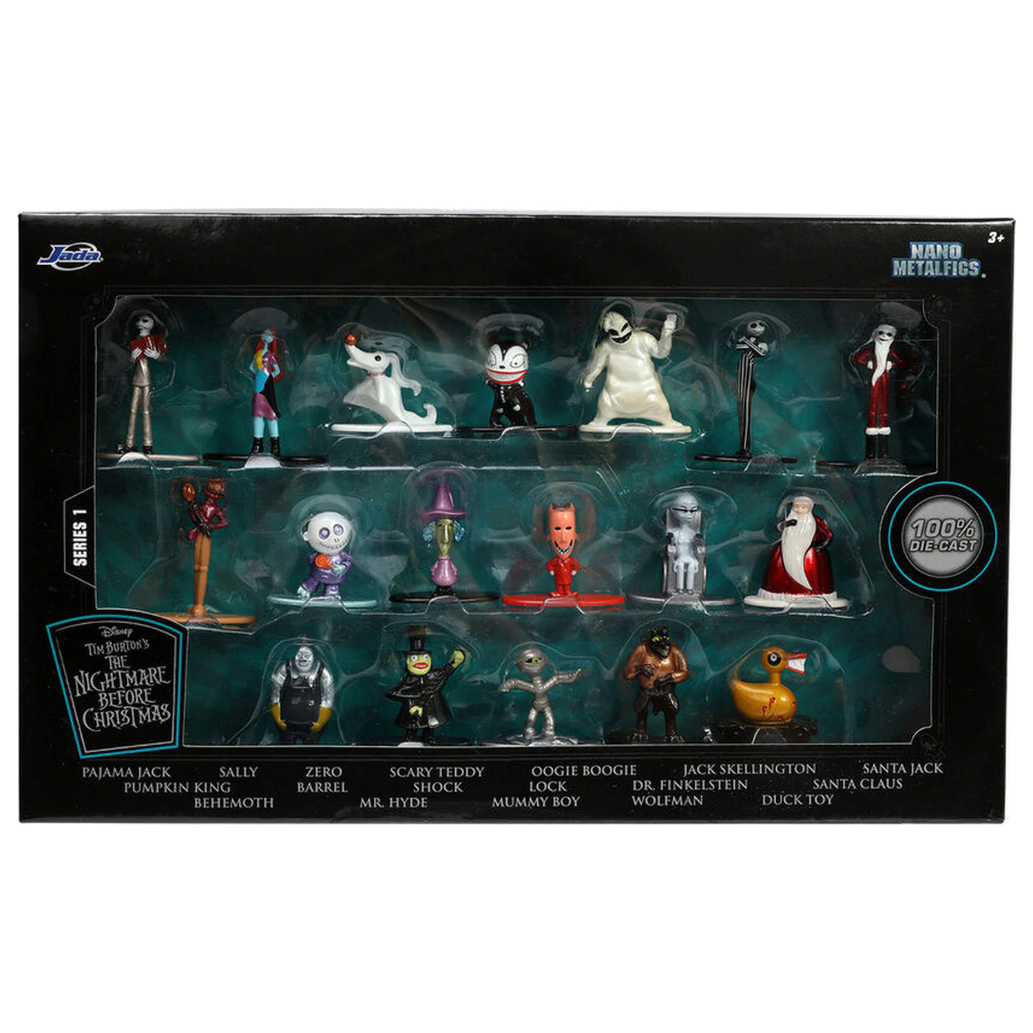 Disney Nightmare Before Christmas 18 db-os metalfigs figura csomag 4cm termékfotó