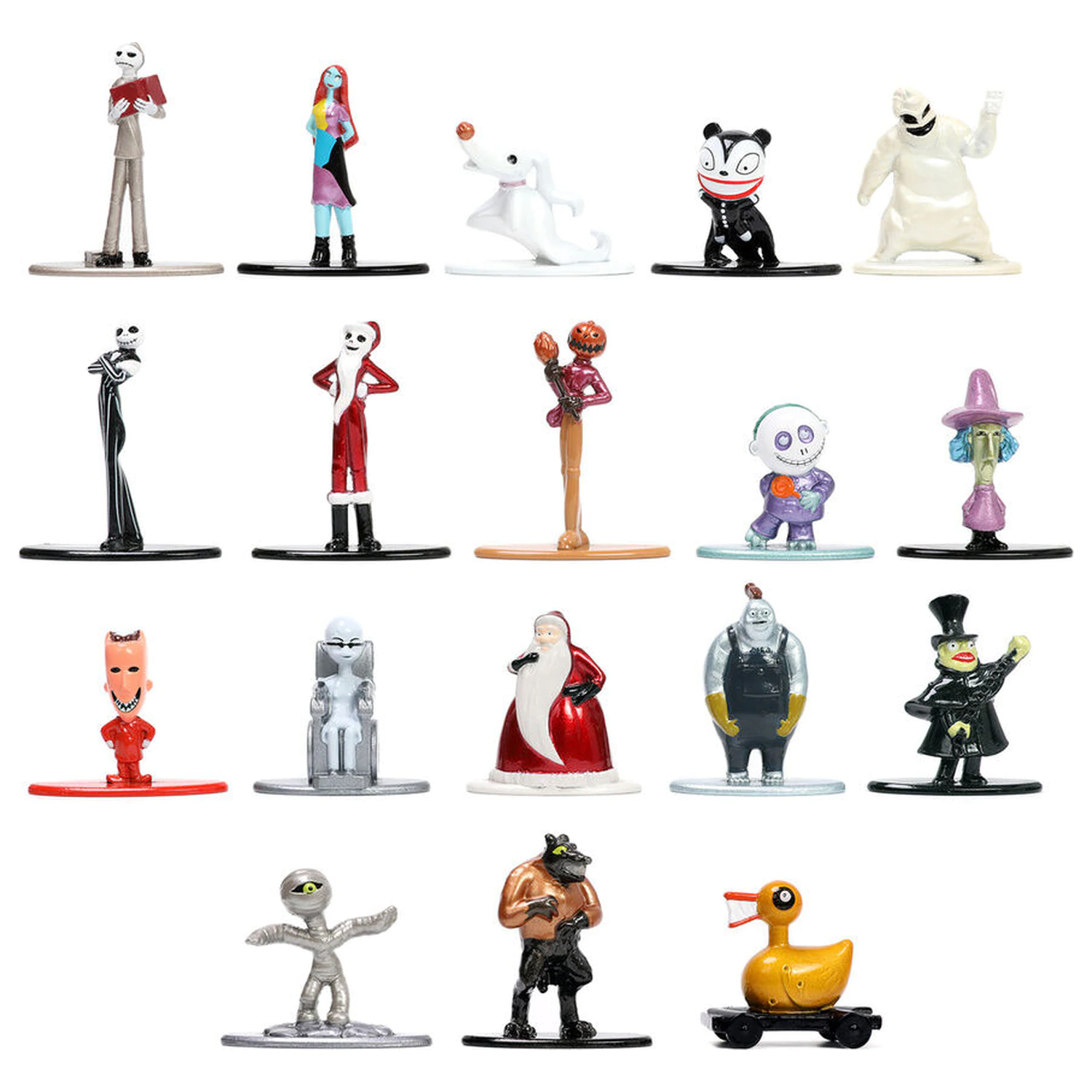 Disney Nightmare Before Christmas 18 db-os metalfigs figura csomag 4cm termékfotó