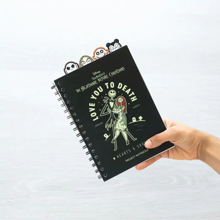 Disney Nightmare Before Christmas A5 jegyzetfüzet termékfotó
