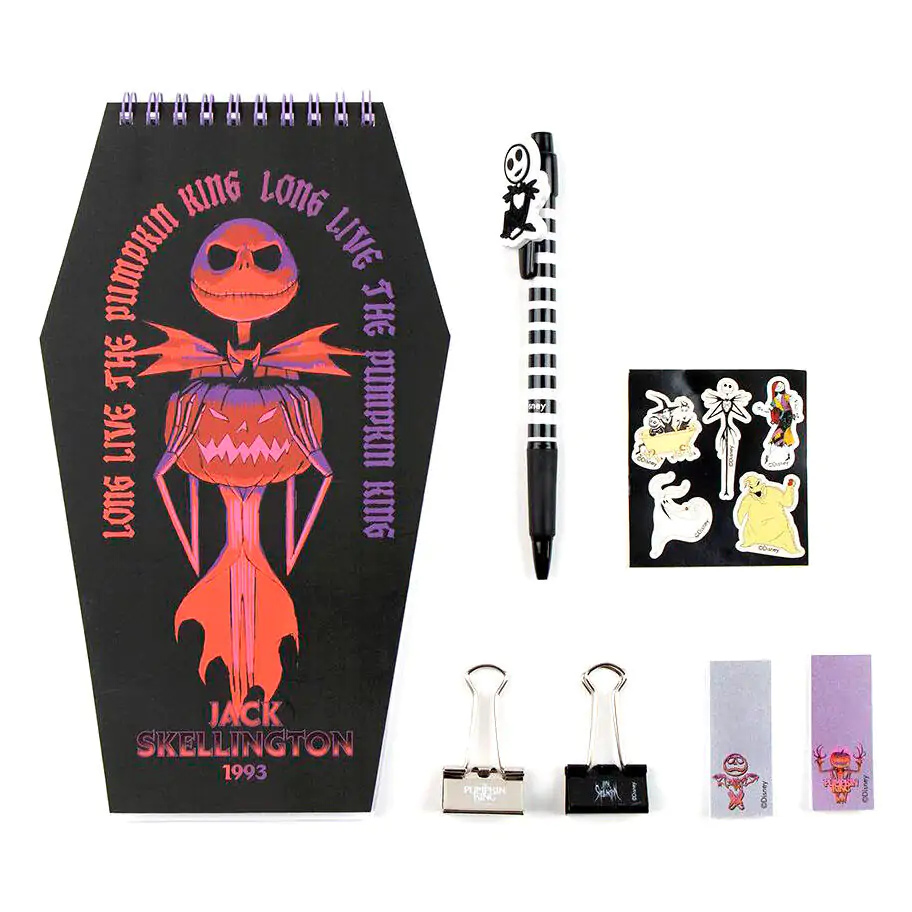 Nightmare Before Christmas Stationery - Set 7 pieces termékfotó