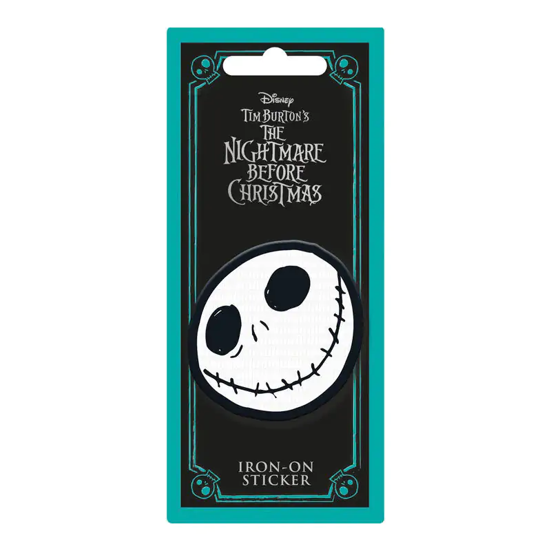 Disney Nightmare Before Christmas Jack Skellington Embroidery vasalható matrica termékfotó