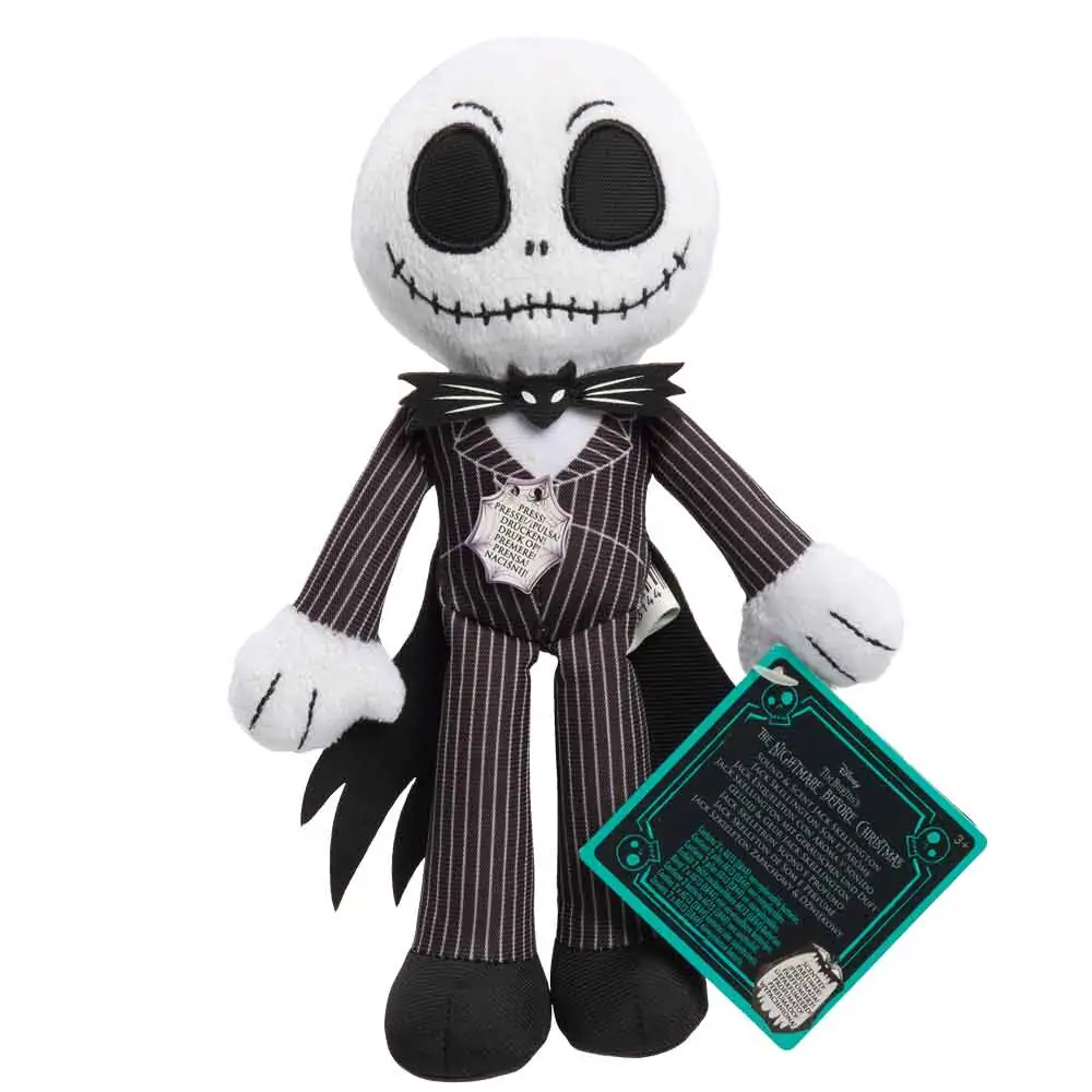 Disney Nightmare Before Christmas Jack Skellington plüss figura hanggal termékfotó