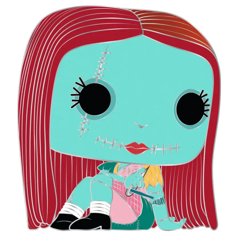 Disney Nightmare Before Christmas Sally Large Enamel POP Pin 10cm termékfotó