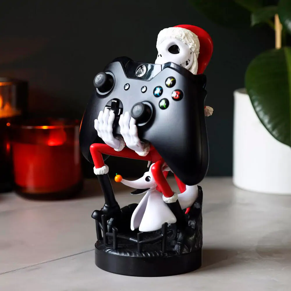 Disney Nightmare Before Christmas Santa Suit Jack Controller/Telefonhalter Cable Guy Figur 20cm termékfotó