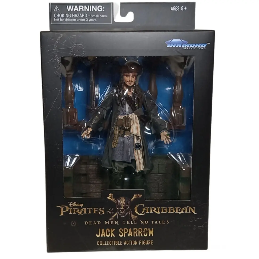 Disney Pirates of the Caribbean Jack Sparrow figura 18cm termékfotó